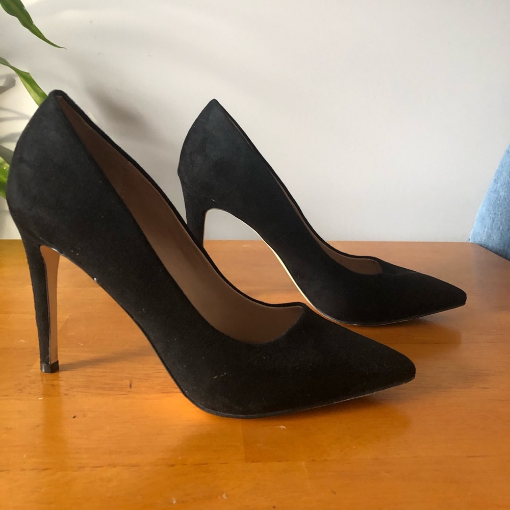 Call it Spring Black Heels